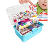 Boîte D'art Et Artisanat Pour ,Kit Boîte De Matériaux Travaux - Activités Éducatives Manuelles Pour Coordination Œil-Main Idées Cadeaux Noël Anniversaire Vacances Projets Créatifs