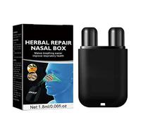 Boîte d'aspiration nasale à base de plantes, soulage l'inconfort nasal, nettoie la cavité nasale, fournitures de soins de nettoyage nasal