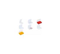 Allit Boîte d'assortiment EuroPlus Basic Transparent Polypropylène 6 compartiments Taille 12/6