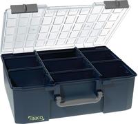Boîte d'assortiment L.415xP.330xH.150mm 8 séparateurs partie inférieure PP/couvercle a.PC