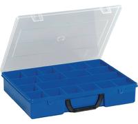 Boîte d'assortiment L365xP290xH65mm 18 compartiments