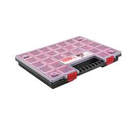 Boîte d'assortiment organisateur boîte de tri boîte à outils NORP / KNO rouge...