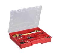 Boîte d'assortiment rouge 12 Casiers fixes EuroPlus 37/12 Allit