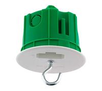 Boîte DCL point de centre murs pleins Ø65mm Vert - Blm