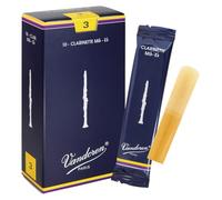 Boite de 10 anches Vandoren série "Traditionelle" pour Clarinette Mib - Force 3