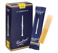 Boite de 10 anches Vandoren série "Traditionelle" pour Clarinette Sib - Force 1,5