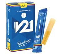Boite de 10 anches Vandoren série V21 pour clarinette Mib - Force 2,5