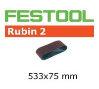Festool Bande abrasive Rubin 2 L533X 75-P100 RU2/10
