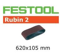 Festool Bande abrasive L620X105-P100 RU2/10 Rubin 2 - 499152