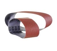 Boîte de 10 bandes en toile joint meulé pour ponceuses portatives HSB RB32220 G100 - HERMES - 19992