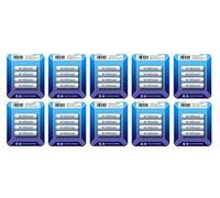 Boîte de 10 Blister - PANASONIC ENELOOP R03/AAA 750MAH, 4 pièces, Pack Sliding Pack (Total 40 Batteries)