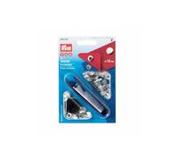Prym Boutons pression sans couture pour anorak 12 mm – Pack de 10 – Argent