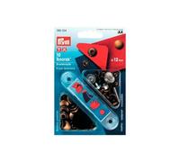 Prym Bouton-pression Anorak 390334 – sans couture – laiton vieilli 12 mm