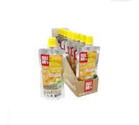 Boite de 10 compotes énergétiques vegan Mulebar ananas coco 65g
