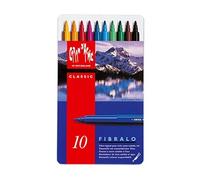 Boite De 10 Feutres À Encre Soluble À L'eau Fibralo