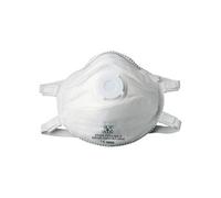 Boîte de 10 masques coques respiratoires jetables avec valve FFP2 NR D SL - COVERGUARD - 23206