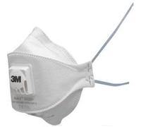 Boîte de 10 masques pliables jetables série Aura™ 9322+ FFP2 avec soupape - 3M - 7000088722