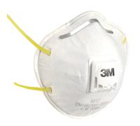 3M Masque respiratoire 8812 FFP1 Valve Cool-Flow jusqu'à 4× la limite d'exposition x10 morceau