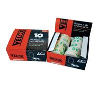 Boîte de 10 rouleaux de fond de jante en toile Velox Noir