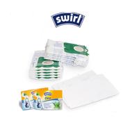 Boite de 10 sacs avec 2 filtres et 2 déo d'origine Aspirateur (6778341 6783228 )