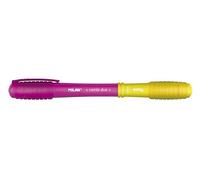 Boîte de 10 stylos à bille SWAY Combi Duo, rose - jaune
