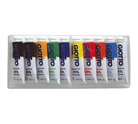 Boite de 10 tubes 10ml de gouache - couleur ass…