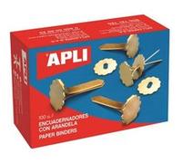 APLI Attaches parisiennes 12285 – Boîte de 100 avec œillets 18 mm
