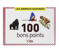 Boîte de 100 bons points animaux sauvage