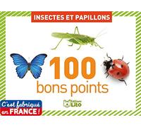 Boîte de 100 bons points : Insectes et papillons - Dès 5 ans