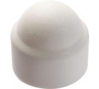 Boîte de 100 caches écrous hexagonaux blancs M12 ACTON - 8560112 Blanc RAL 9010 G