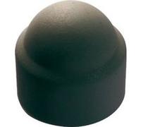 Acton Caches écrous hexagonaux 8560010 Noir RAL 9005 Ø 10 mm - Boîte de 100