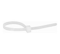 Boîte de 100 colliers Colring à denture intérieure - 7,6 x 180 mm - Blanc Blanc G