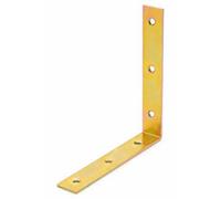 Boite de 100 Connecteurs INDEX bois équerres bichromaté -SCOB060618