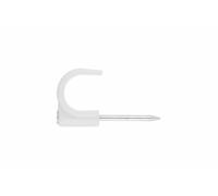 Boite de 100 Crampon INDEX nylon avec clou en acier zingué. -GRBL010