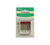 Clover Épingles Soie Blanches – Boîte de 100