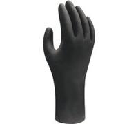 Boîte de 100 gants jetables nitriles EBT noir TM/8 - SHOWA - 6112PFM Noir G