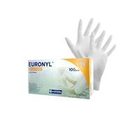 Boîte de 100 Gants Jetables sans Poudre Usage Médical XL SIS Blanc