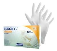 Boîte de 100 Gants Jetables sans Poudre Usage Médical XL SIS Blanc