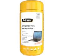 Fellowes 9971509 kit de nettoyage pour ordinateur LCD/TFT/Plasma Chiffons humides de nettoyage d'équipement électronique