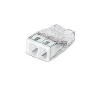 Boite de 100 mini bornes de connexion automatique 2 entrées S2273