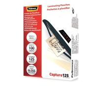 Fellowes laminating pouches - pack de 100 - 54 x 86 mm - pochettes pla