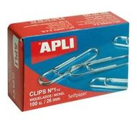 Boîte de 100 trombones 26mm Apli G