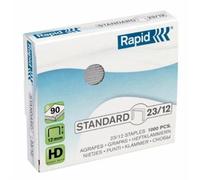 Boîte de 1000 agrafes 23/12 Standard, acier galvanisé - Lot de 10