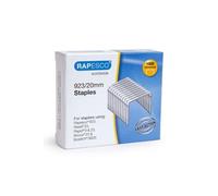 Rapesco Agrafes 1241 - Galvanisées résistantes Type 923/20 mm - Boîte 1000