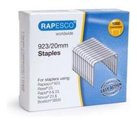 Rapesco Agrafes 1241 - Galvanisées résistantes Type 923/20 mm - Boîte 1000