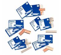 Boîte De 1000 Agrafes Type 22/8 - 24/8 Cuivrées Pour Agrafeuses De Bureau/Bureau Petrus