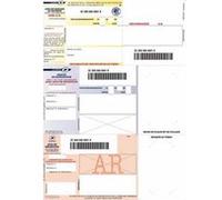 Boîte de 1000 imprimés recommandés avec AR A4 IB1, Laser et jet d'encre G