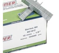 Boite de 10000 agrafes type 80 OMER - 12 mm