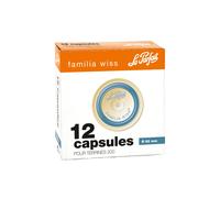 Boîte de 12 capsules Familia Wiss 8,2 cm Le Parfait
