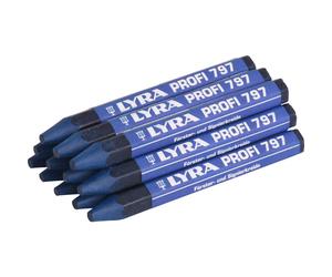 Boîte de 12 craies forestières 120 x 12 bleues LYRA 4870051